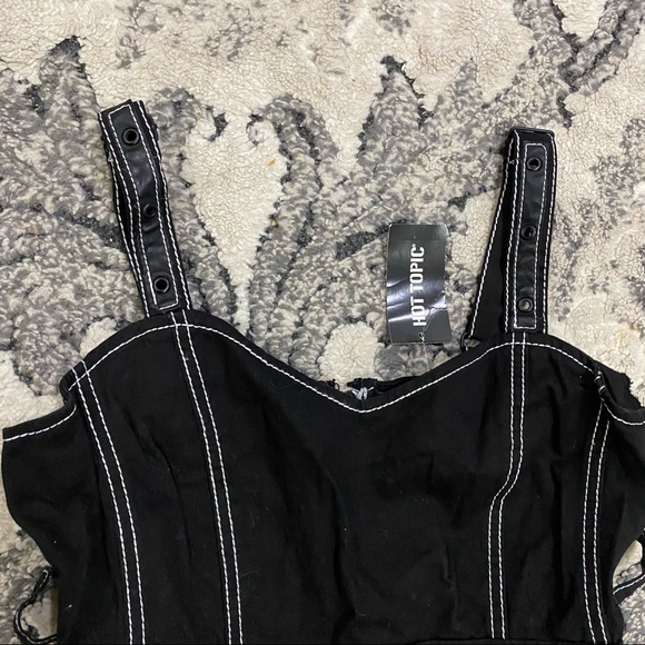 NWT Tripp NYC B&W Bondage Zippered Front Dress - Picture 5 of 11